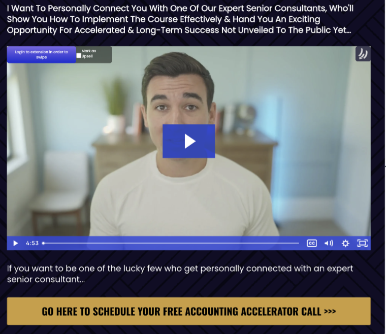 Ascension and Book-A-Call Page